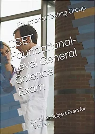 [EBOOK] CSET Foundational-Level General Science Exam: California Subject Exam for Teachers