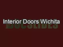 Interior Doors Wichita