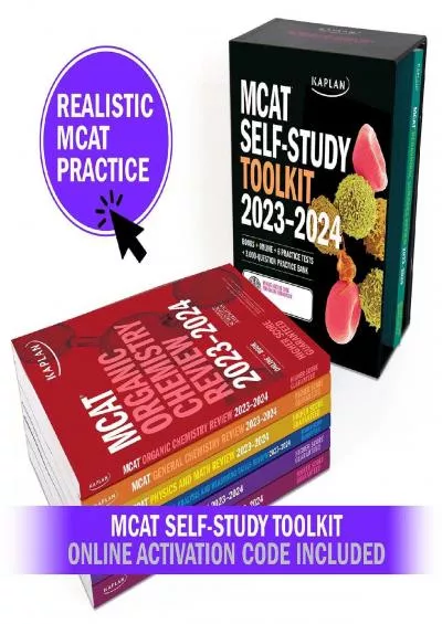 [EBOOK] MCAT Self-Study Toolkit 2023-2024: Includes MCAT Complete 7 Book Set, 6 Full-Length