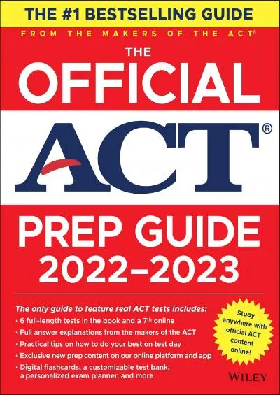 [EBOOK] The Official ACT Prep Guide 2022-2023, Book + Online Course