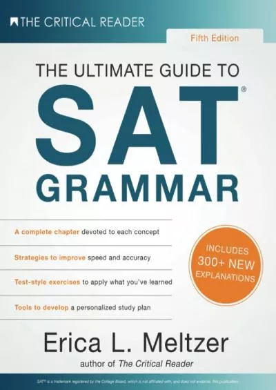 [READ] Fifth Edition, The Ultimate Guide to SAT Grammar
