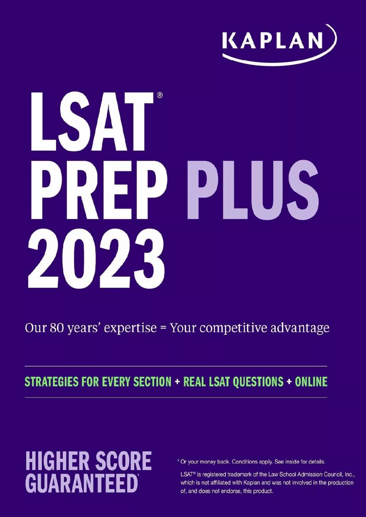 [EBOOK] LSAT Prep Plus 2023: Strategies for Every Section + Real LSAT Questions + Online