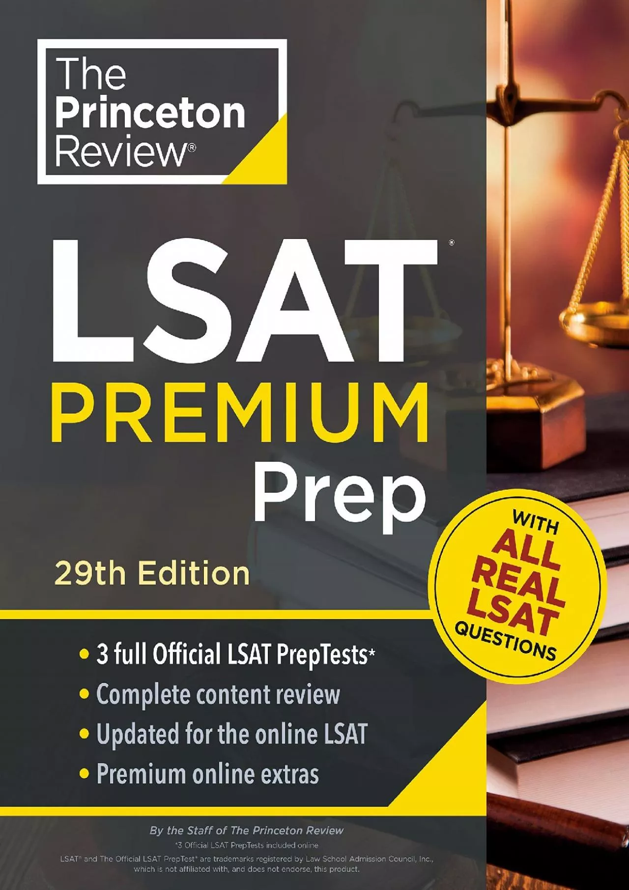 [DOWNLOAD] Princeton Review LSAT Premium Prep, 29th Edition: 3 Real LSAT PrepTests + Strategies