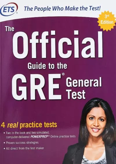[EBOOK] The Official Guide to the GRE General Test