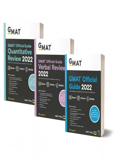 [READ] GMAT Official Guide 2022 Bundle: Books + Online Question Bank