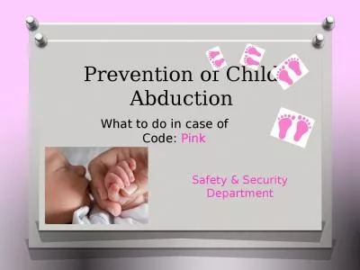 Prevention of Child Abduction