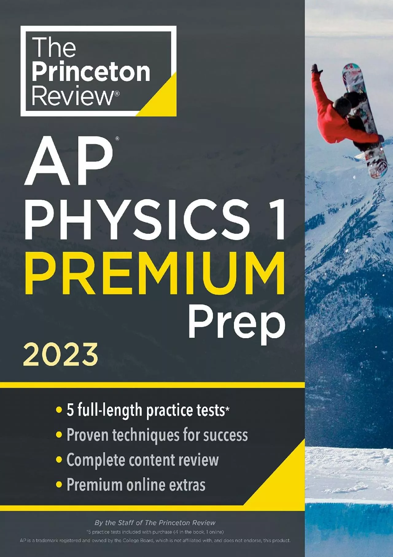 PDF-[READ] Princeton Review AP Physics 1 Premium Prep, 2023: 5 Practice Tests + Complete Content