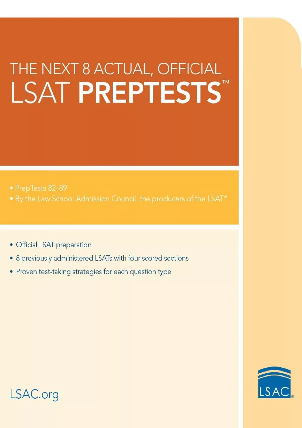 [READ] The Next 8 Actual, Official LSAT PrepTests
