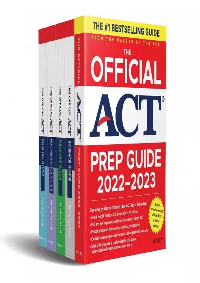 [EBOOK] The Official ACT Prep  Subject Guides 2022-2023 Complete Set