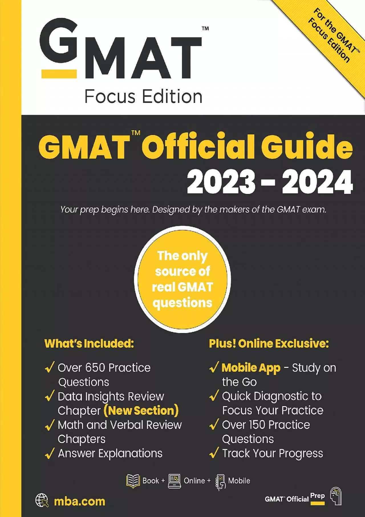 [READ] GMAT Official Guide 2023-2024, Focus Edition: Includes Book + Online Question Bank