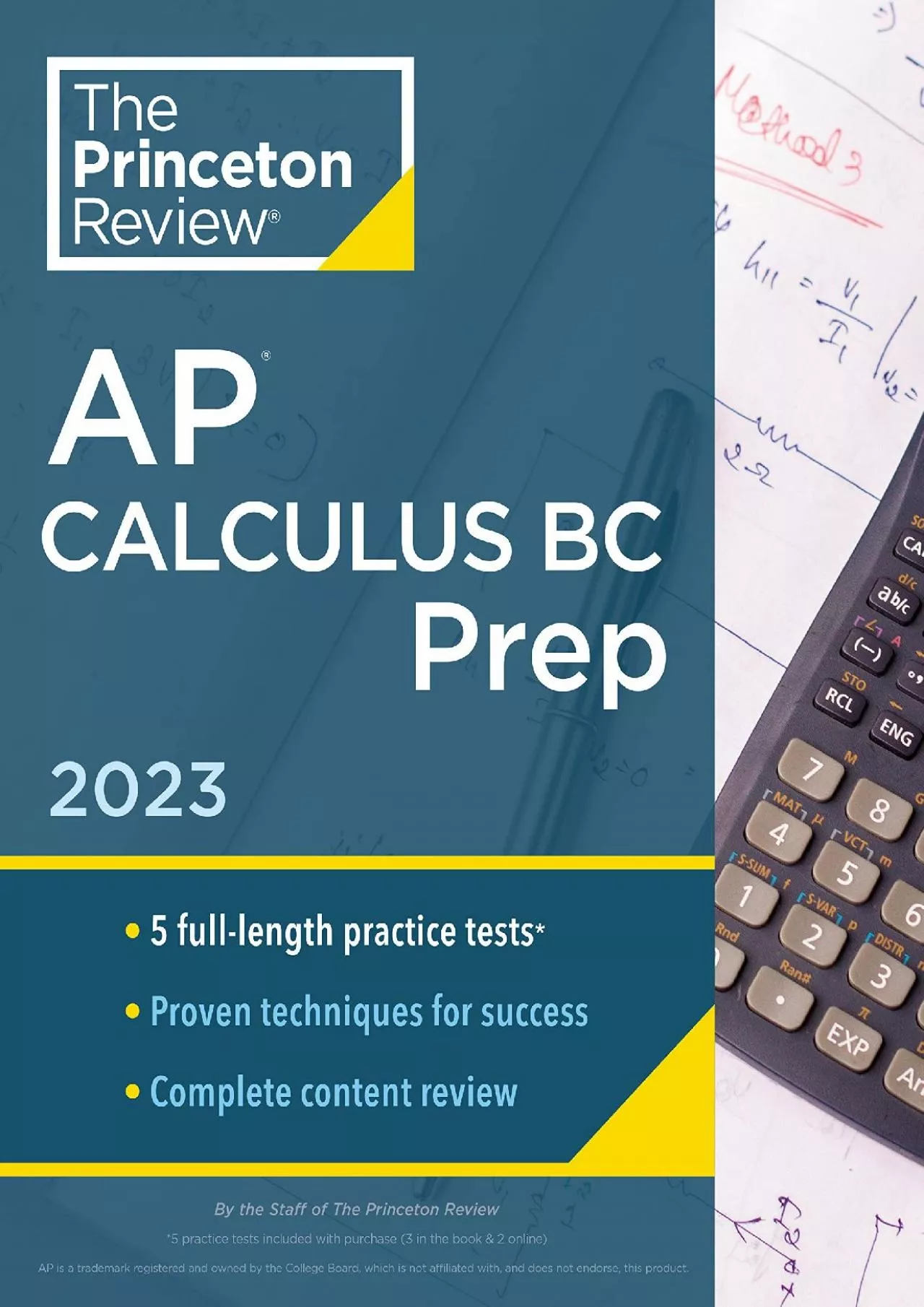 [DOWNLOAD] Princeton Review AP Calculus BC Prep, 2023: 5 Practice Tests + Complete Content