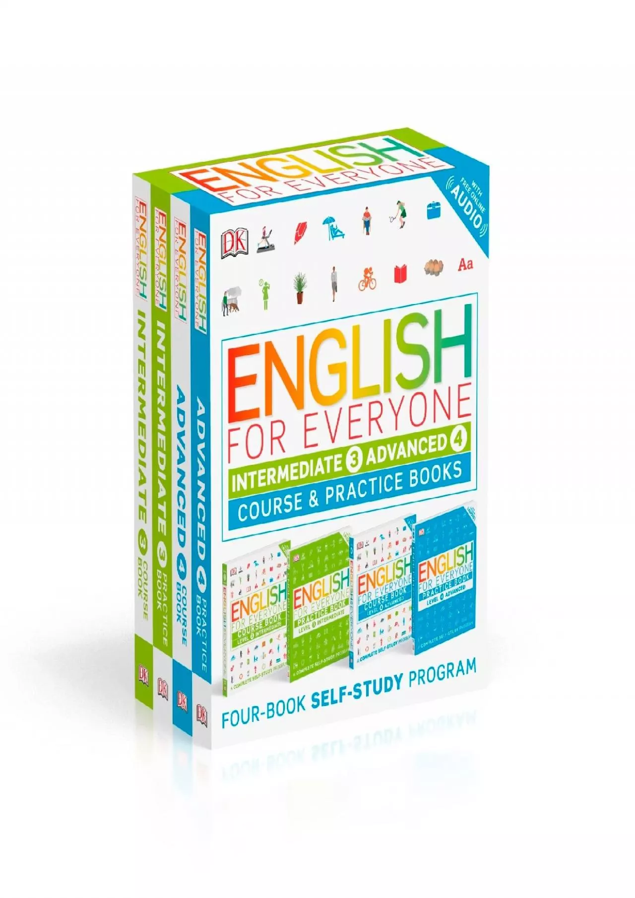 PDF-[EBOOK] English for Everyone: Intermediate to Advanced Box Set - Level 3 4 : ESL for