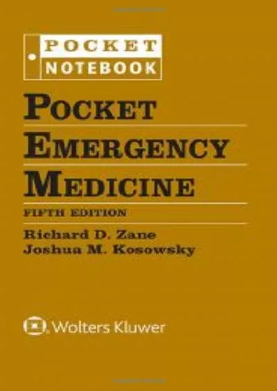 [READ] Pocket Emergency Medicine