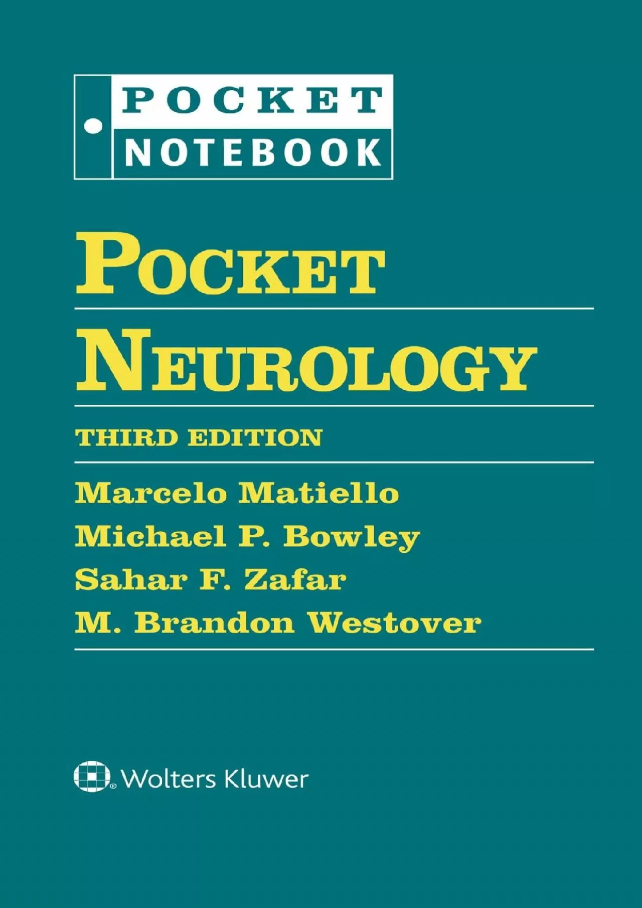 [READ] Pocket Neurology Pocket Notebook Series