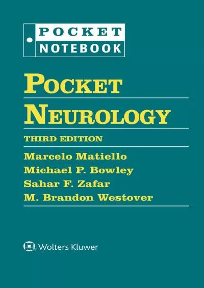 [READ] Pocket Neurology Pocket Notebook Series