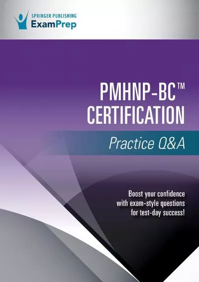 [READ] PMHNP-BC Certification Practice QA