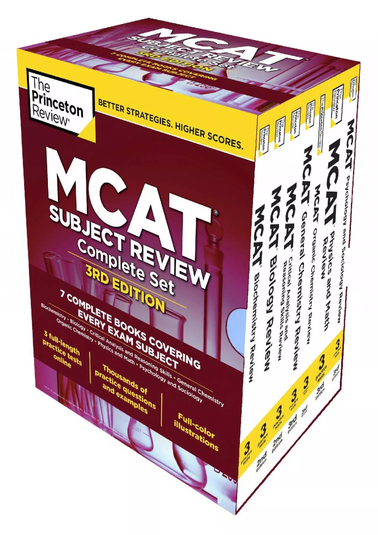 [DOWNLOAD] The Princeton Review MCAT Subject Review Complete Box Set, 3rd Edition: 7 Complete