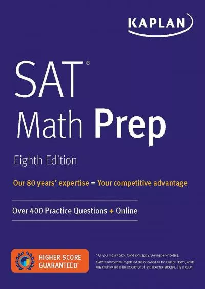 [READ] SAT Math Prep: Over 400 Practice Questions + Online Kaplan Test Prep