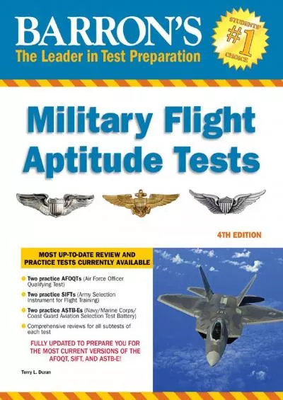 [READ] Military Flight Aptitude Tests Barron\'s Test Prep