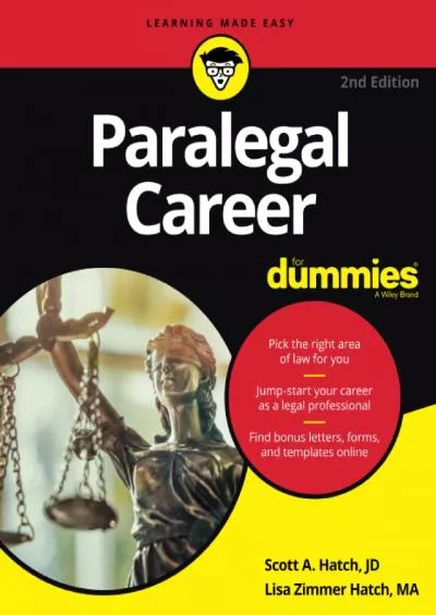 [READ] Paralegal Career For Dummies For Dummies Career/Education