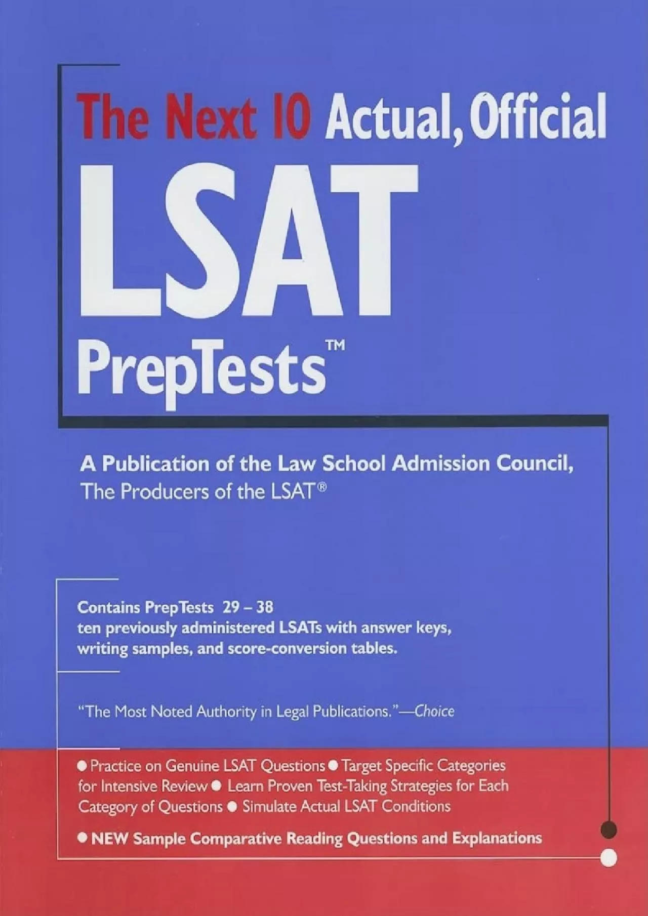 PDF-[READ] The Next 10 Actual, Official LSAT PrepTests Lsat Series