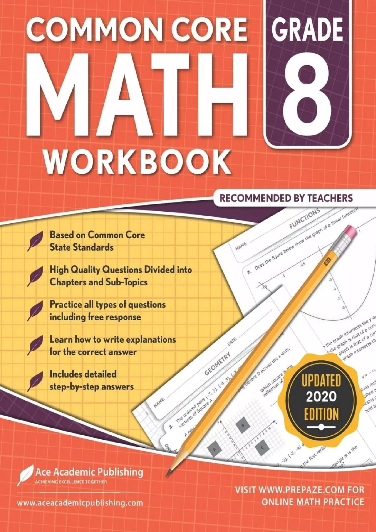 PDF-[READ] 8th grade Math Workbook: CommonCore Math Workbook