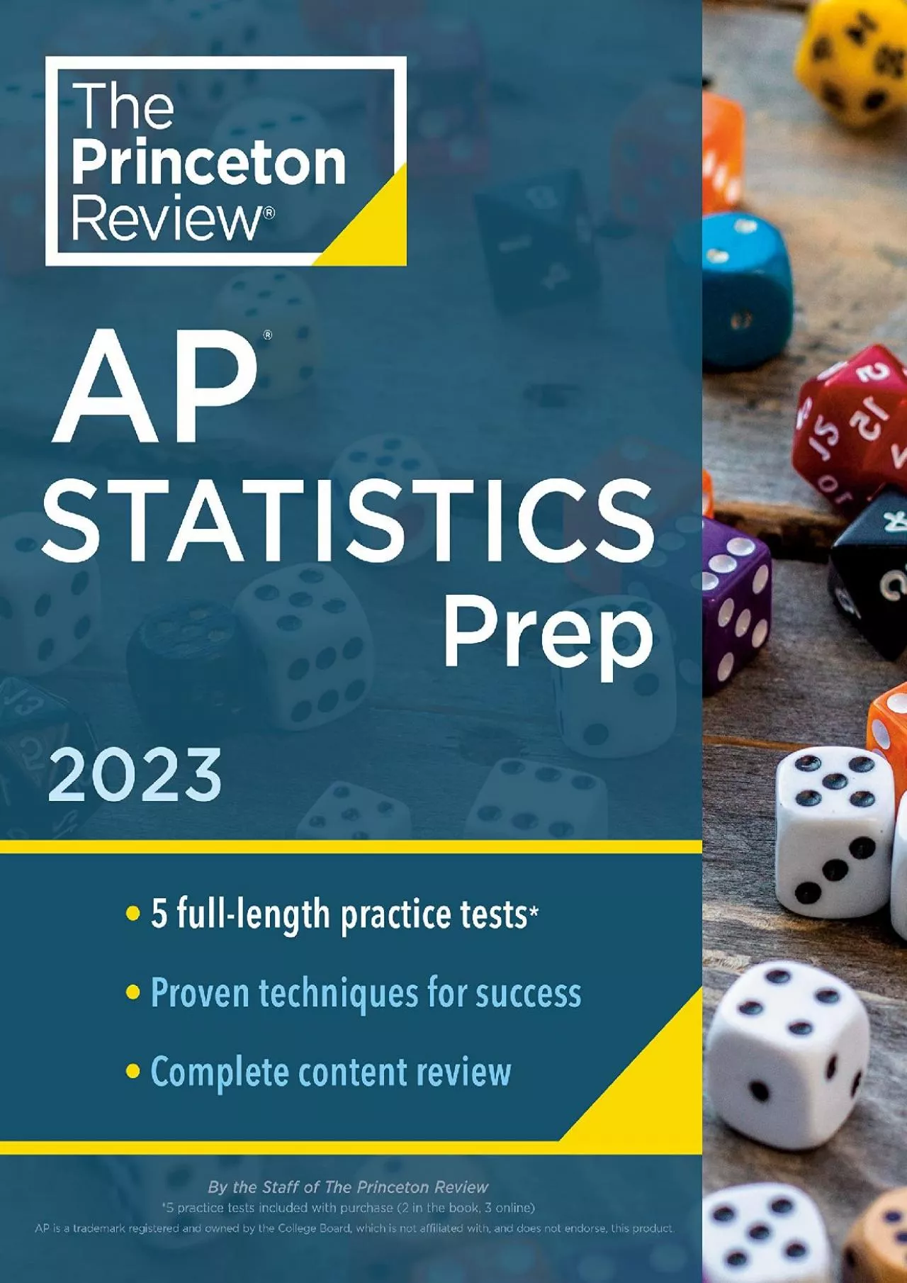 [DOWNLOAD] Princeton Review AP Statistics Prep, 2023: 5 Practice Tests + Complete Content