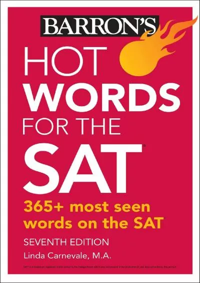 [READ] Hot Words for the SAT Barron\'s Test Prep