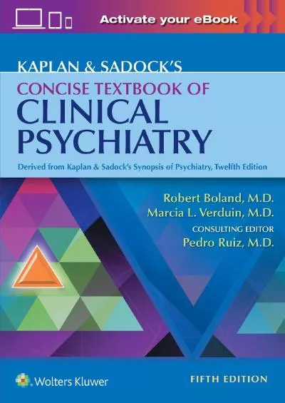 [READ] Kaplan  Sadock\'s Concise Textbook of Clinical Psychiatry