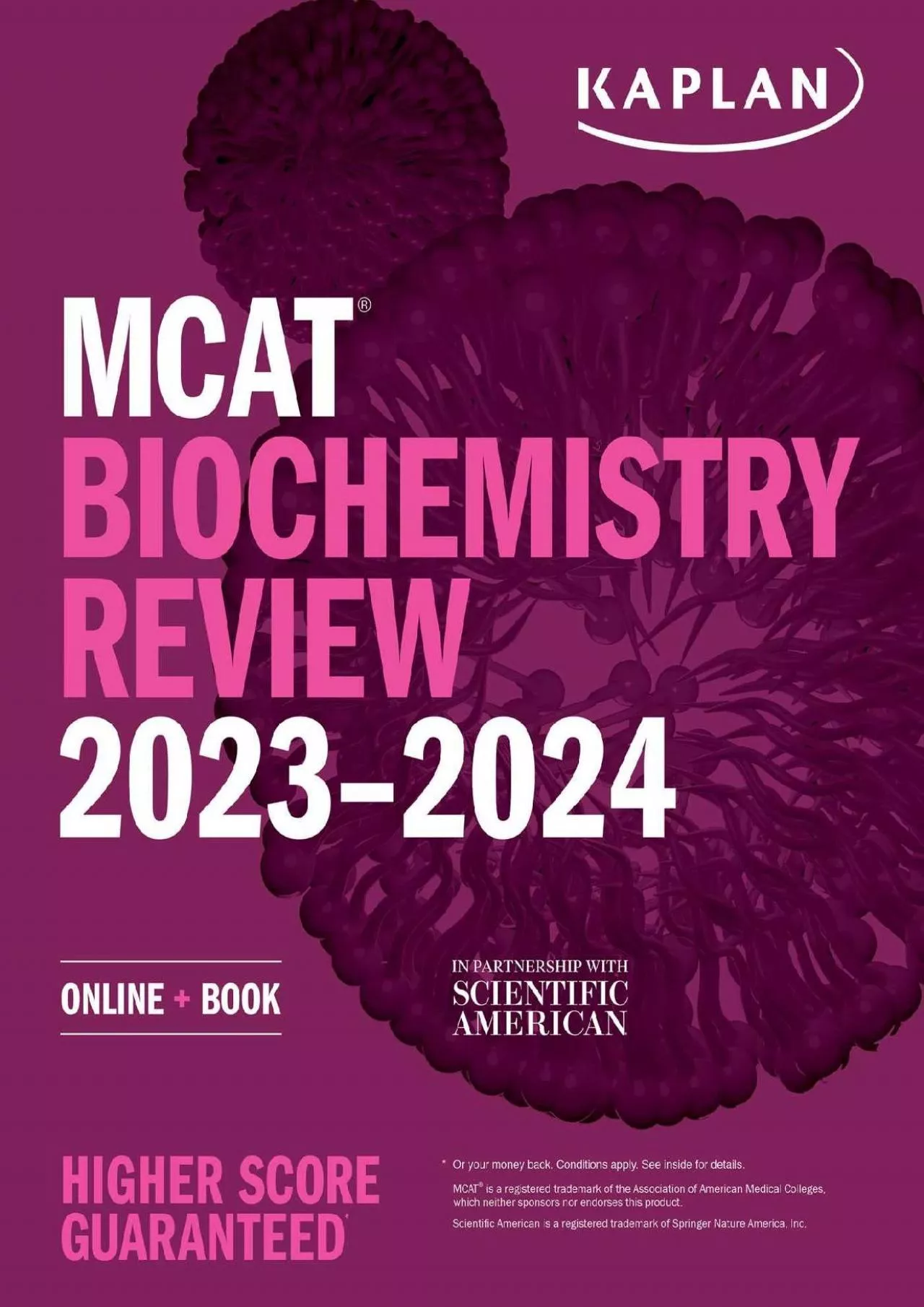 PDF-[EBOOK] MCAT Biochemistry Review 2023-2024: Online + Book Kaplan Test Prep