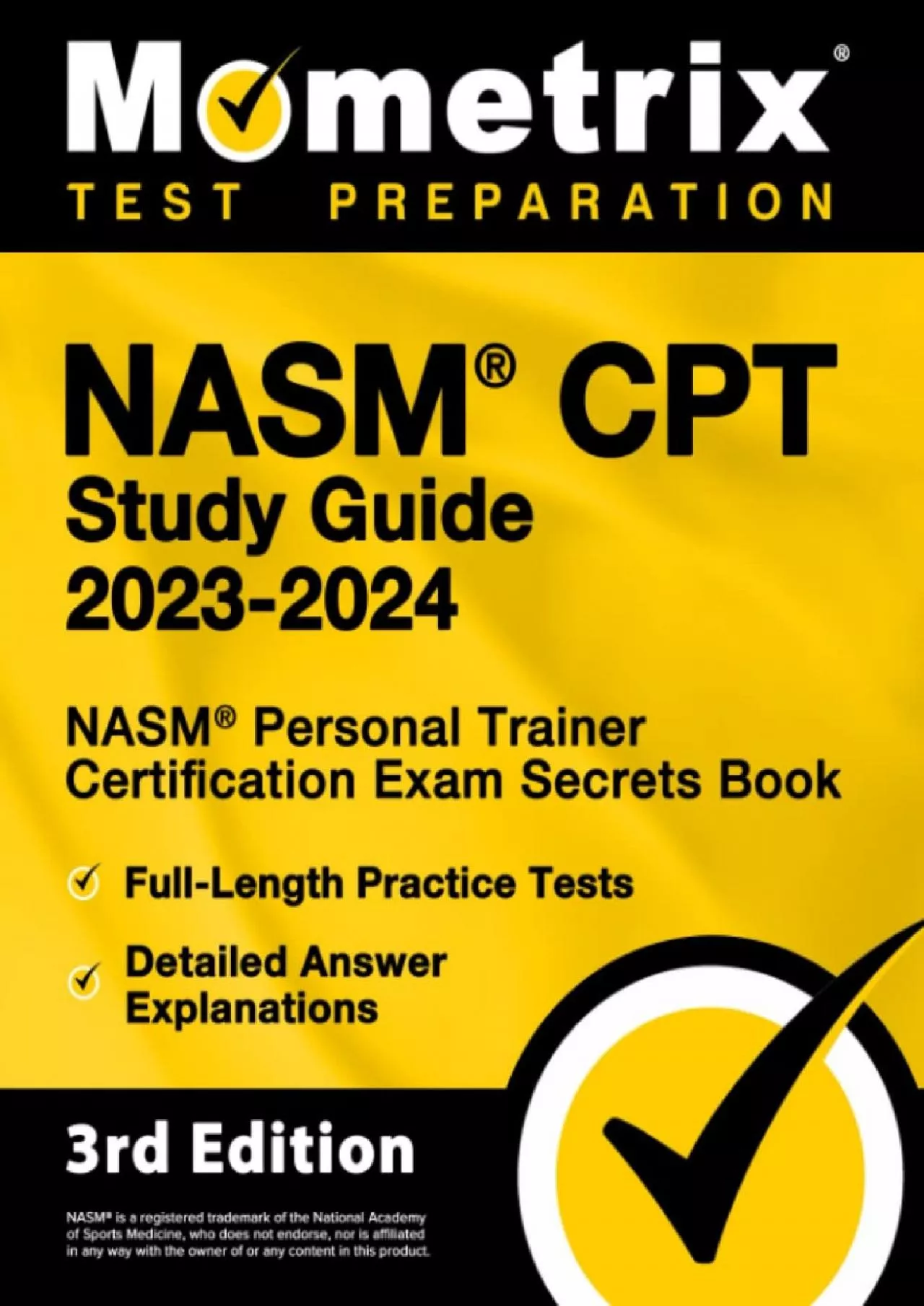 [EBOOK] NASM CPT Study Guide 2023-2024 - NASM Personal Trainer Certification Exam Secrets