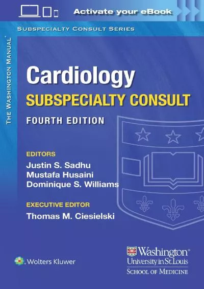 [EBOOK] The Washington Manual Cardiology Subspecialty Consult The Washington Manual Subspecialty Consult Series
