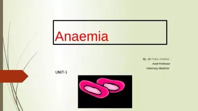 Anaemia  By : Dr  Pallav