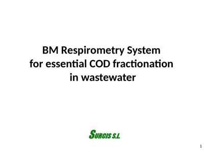 BM Respirometry System  for essential COD
