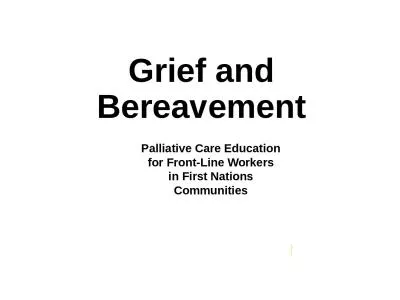 Grief and Bereavement cerah.lakeheadu.ca