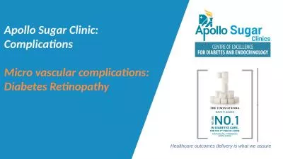 Apollo Sugar Clinic: Complications