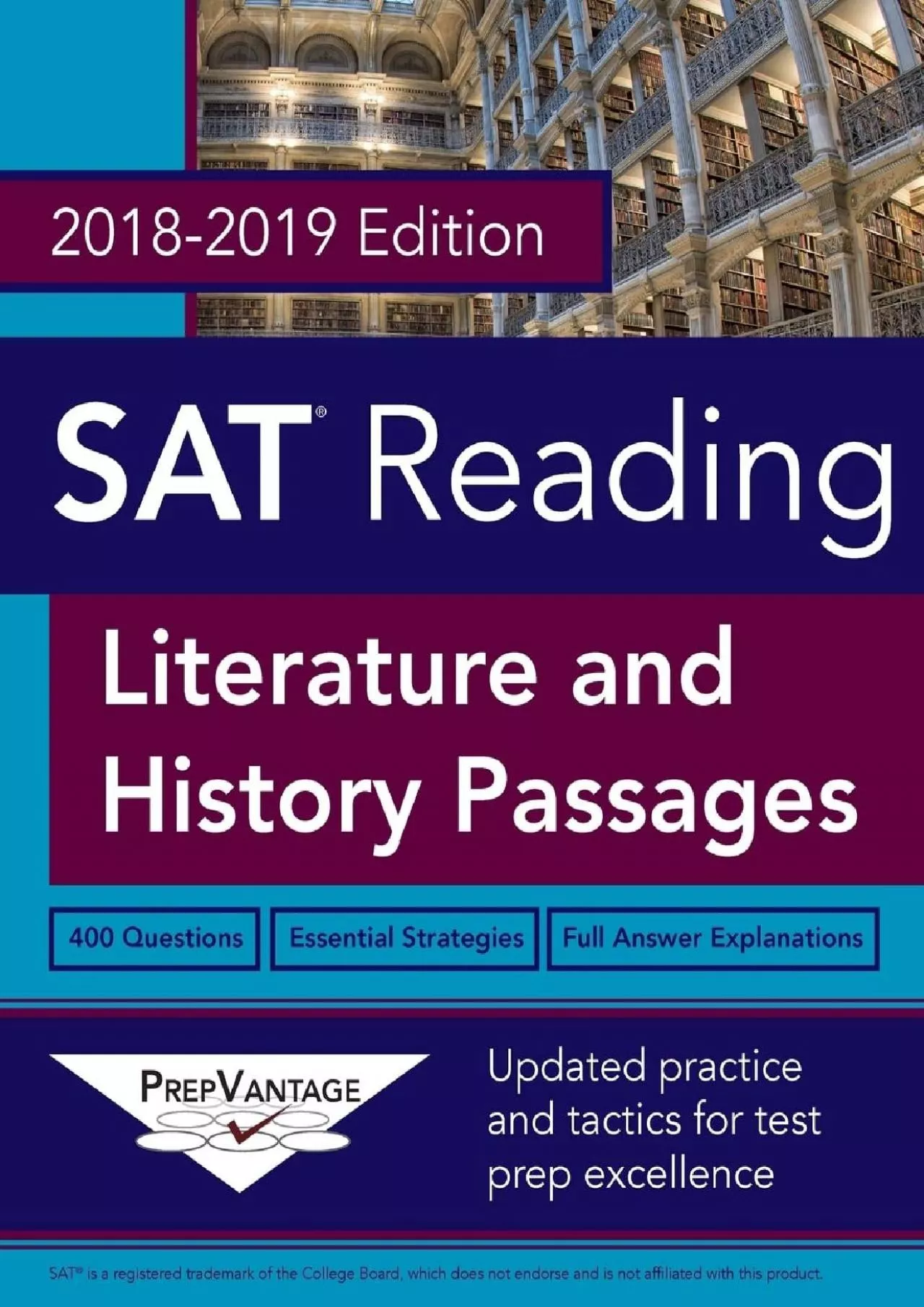 PDF-[DOWNLOAD] SAT Reading: Literature and History, 2018-2019 Edition