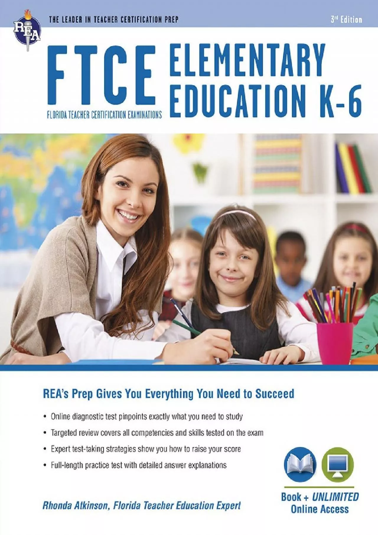 PDF-[READ] FTCE Elementary Education K-6 Book + Online FTCE Teacher Certification Test Prep