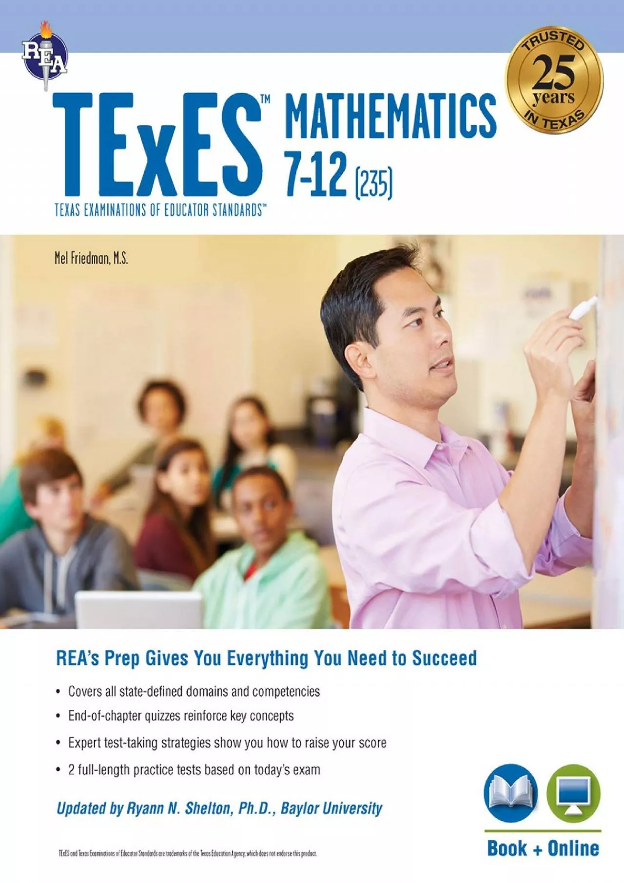 PDF-[DOWNLOAD] TExES Mathematics 7-12 235 Book + Online TExES Teacher Certification Test Prep