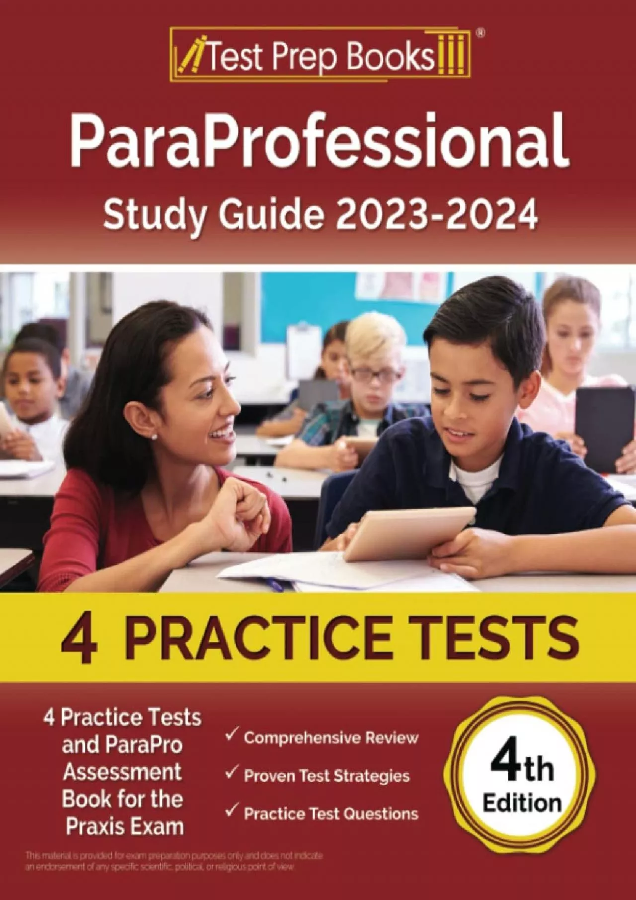 [EBOOK] ParaProfessional Study Guide 2023-2024: 4 Practice Tests and ParaPro Assessment