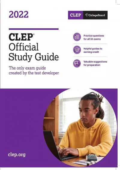[READ] CLEP Official Study Guide 2022