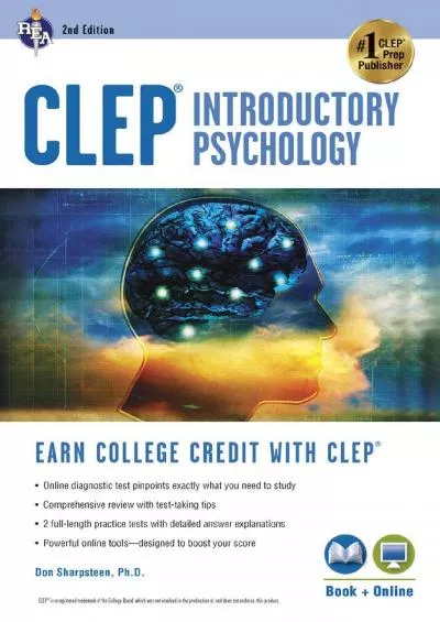 [DOWNLOAD] CLEP® Introductory Psychology Book + Online CLEP Test Preparation
