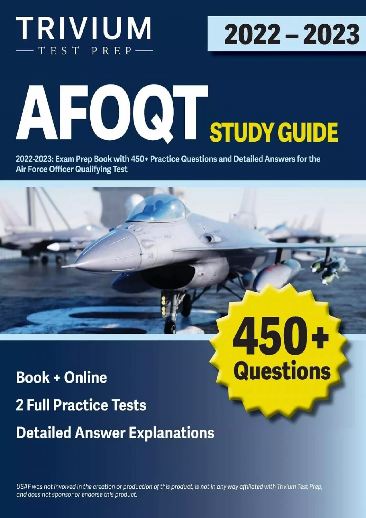 [READ] AFOQT Study Guide 2022-2023: Exam Prep Book with 450+ Practice Questions and Detailed