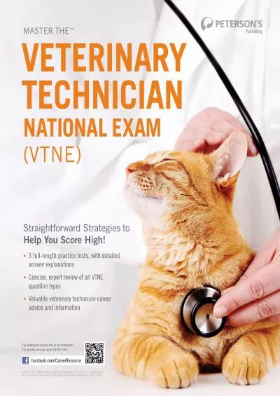 [EBOOK] Master the Veterinary Technician National Exam VTNE Peterson\'s Master the Veterinary