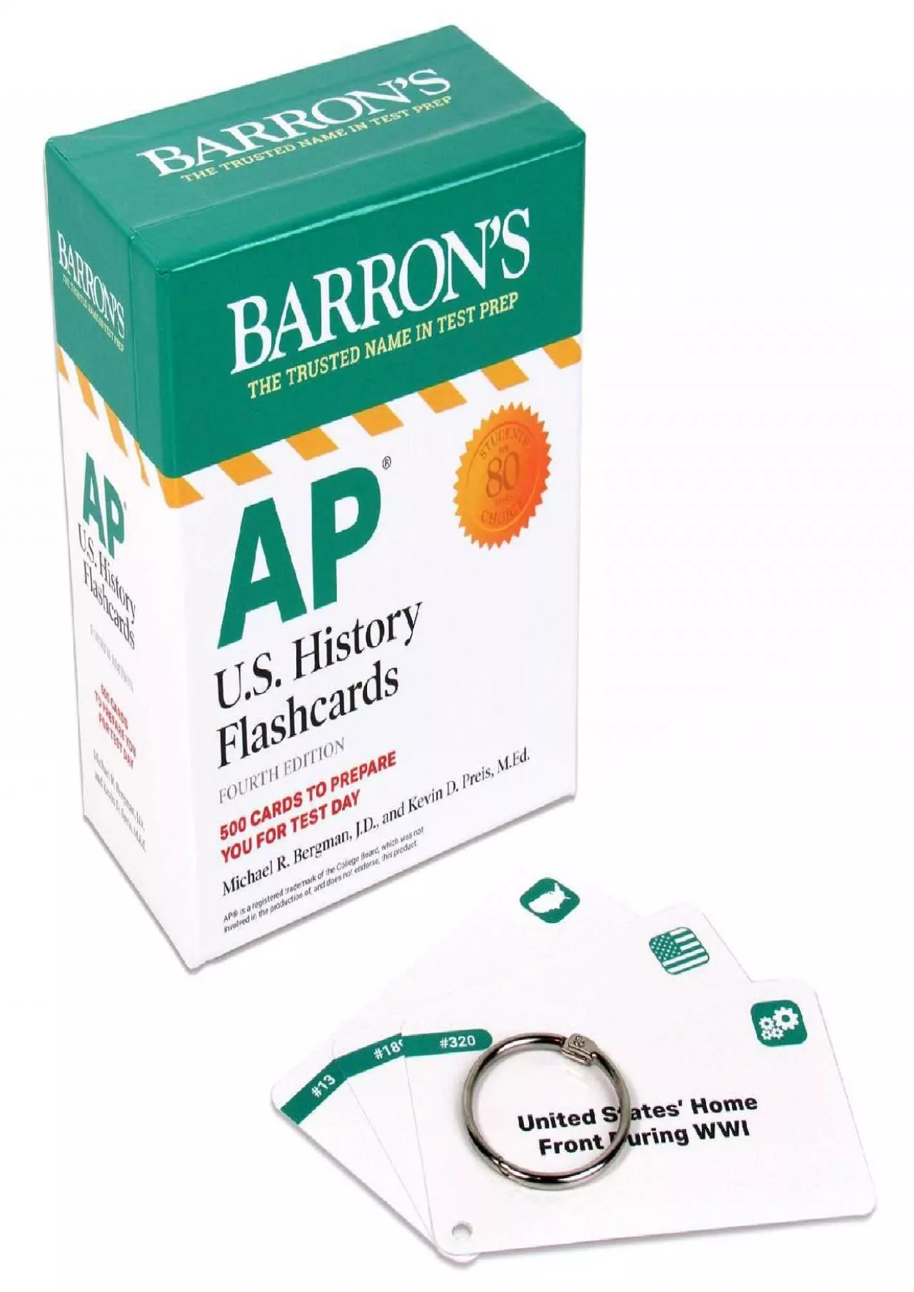 [EBOOK] AP U.S. History Flashcards, Fourth Edition: Up-to-Date Review + Sorting Ring for