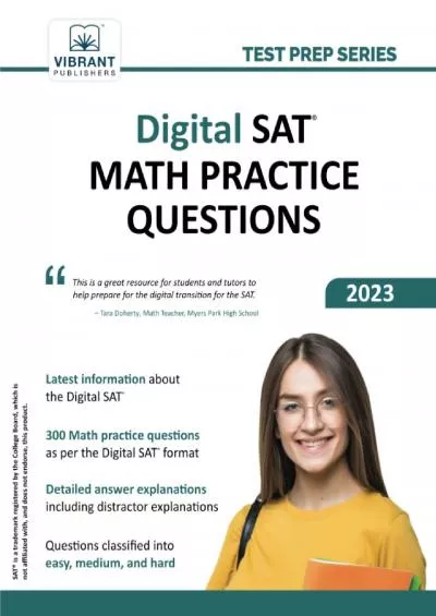 [DOWNLOAD] Digital SAT Math Practice Questions Test Prep Series