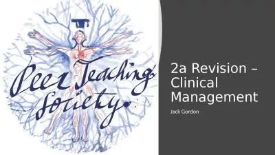 2a Revision – Clinical Management