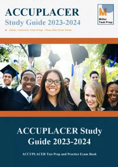 [EBOOK] ACCUPLACER Study Guide: ACCUPLACER Test Prep and Practice Exam Book