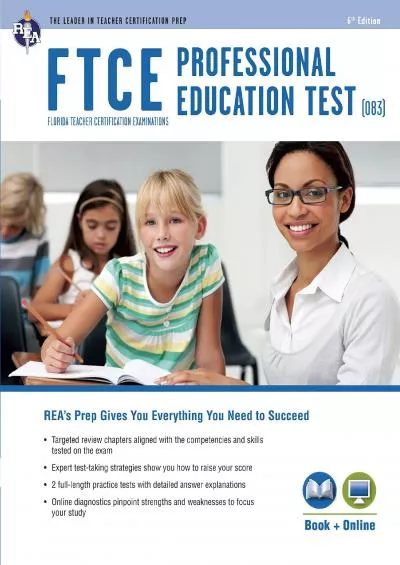 [DOWNLOAD] FTCE Professional Ed 083 Book + Online FTCE Teacher Certification Test Prep