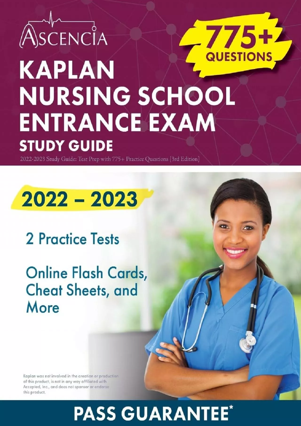 PDF-[EBOOK] Kaplan Nursing School Entrance Exam 2022-2023 Study Guide: Test Prep with 775+